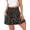 Floral Black Pink, variant on Shorts for Women Summer Casual High Smocked Waist Wide Leg Lounge Comfy Baggy Shorts 2026 Beach Vacation Clothes Floral Teal Spades Medium