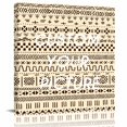 thumbnail image 2 of Abstract Boho Wall Art Painting on Canvas, Modern Ethnic Geometric Beige Canvas Art Home Prints Wall Art Framed Modern Artwork for Living Room Bedroom Wall Decor 8x8in, 2 of 9