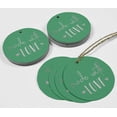thumbnail image 4 of Inkdotpot 50 Pack Made With Love Text Favor Paper Tags Craft Real Silver Foil Hang Tags, 4 of 6