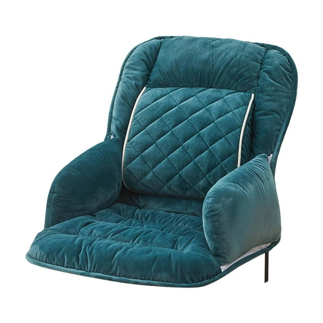 Coussin Chauffant USB avec Support Lombaire et Grande Surface Chauffante avec 3 Réglages de Chaleur pour la Maison et le Fauteuil Roulant