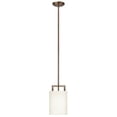 thumbnail image 1 of Hinkley Hampton 3207BR Brushed Bronze 7" 1-Light Mini Pendant Ceiling Light, 1 of 1