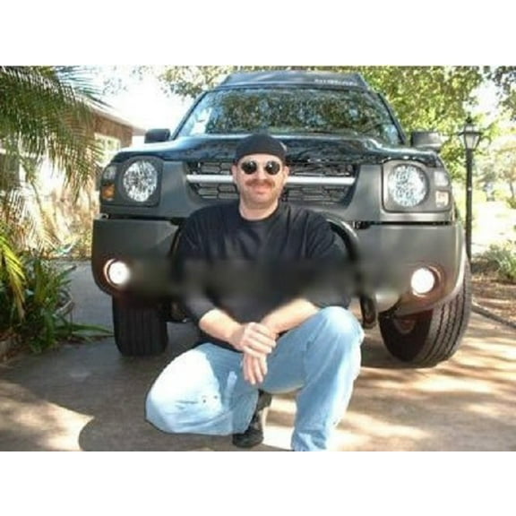 For 2002 2003 2004 Nissan Xterra Halo Angel Eye Fog Lamps Lights Kit