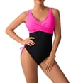 thumbnail image 1 of asddcavvf Bikini Ensembles pour Femmes Maillot de Bain Rétro Plissé avec Coussin de Poitrine, 1 of 5