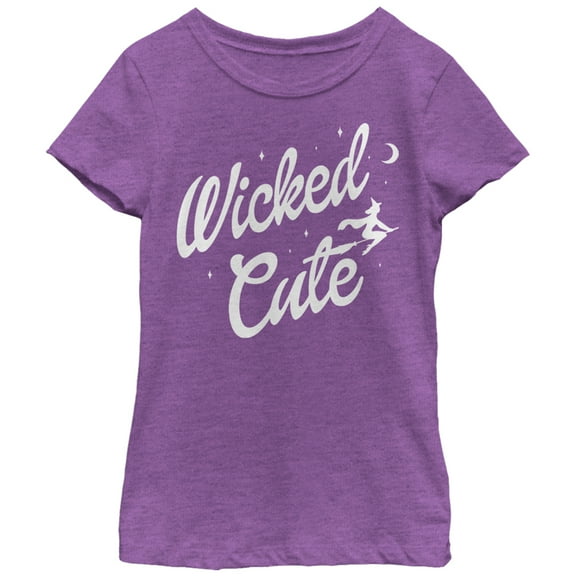 Girl's Lost Gods Halloween Wicked Cute Witch Graphic T-Shirt