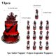 thumbnail image 5 of 1 juego de globos de látex de Los Vengadores de Deadpool, pancarta de feliz cumpleaños, suministros de decoración para fiestas de superhéroes, adorno para tarta para niños, 5 of 5