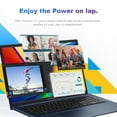 thumbnail image 4 of ASUS Vivobook 17.3" FHD Daily Laptop, Intel Pentium Gold 8505, 8GB RAM, 512GB SSD, Wi-Fi, Webcam, Bluetooth, Numeric Keypad, HDMI, Windows 11 Home, Quiet Blue, 4 of 5