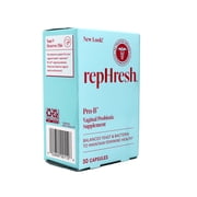 Rephresh Pro-B Probiotic Feminine Supplement 24/7 Protection, 30 ct