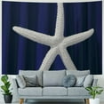 thumbnail image 4 of BCIIG Starfish Tapestry Wall Hanging Unique Style Graphic Tapestries Home Wall Decor Art for Living Room Bedroom Apartment Farmhouse Dorm 40x30inch, 4 of 6