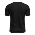 thumbnail image 4 of kamemir Men's Sportstyle Short Sleeve T-Shirt Men's T-Shirts Black,2XL, 4 of 6