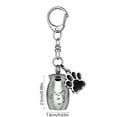 thumbnail image 3 of FYTPOV Pet Cremation Jewelry Urn Necklaces for Ashes, Paw Print Urn Keepsake Memorial Ashes Necklace Pendants for Pet Dog Cat, 3 of 5