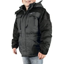 Freeze Defense Boys 3in1 Winter Coat Jacket with Vest (Gray, 4)