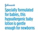 thumbnail image 3 of Loción corporal para bebés Johnson's Hidratante de pies a cabeza, 800 ml, 3 of 9