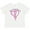 AA-White, variant on Inktastic Breast Cancer Awareness with Pink Ribbon Heart Boys or Girls Baby T-Shirt