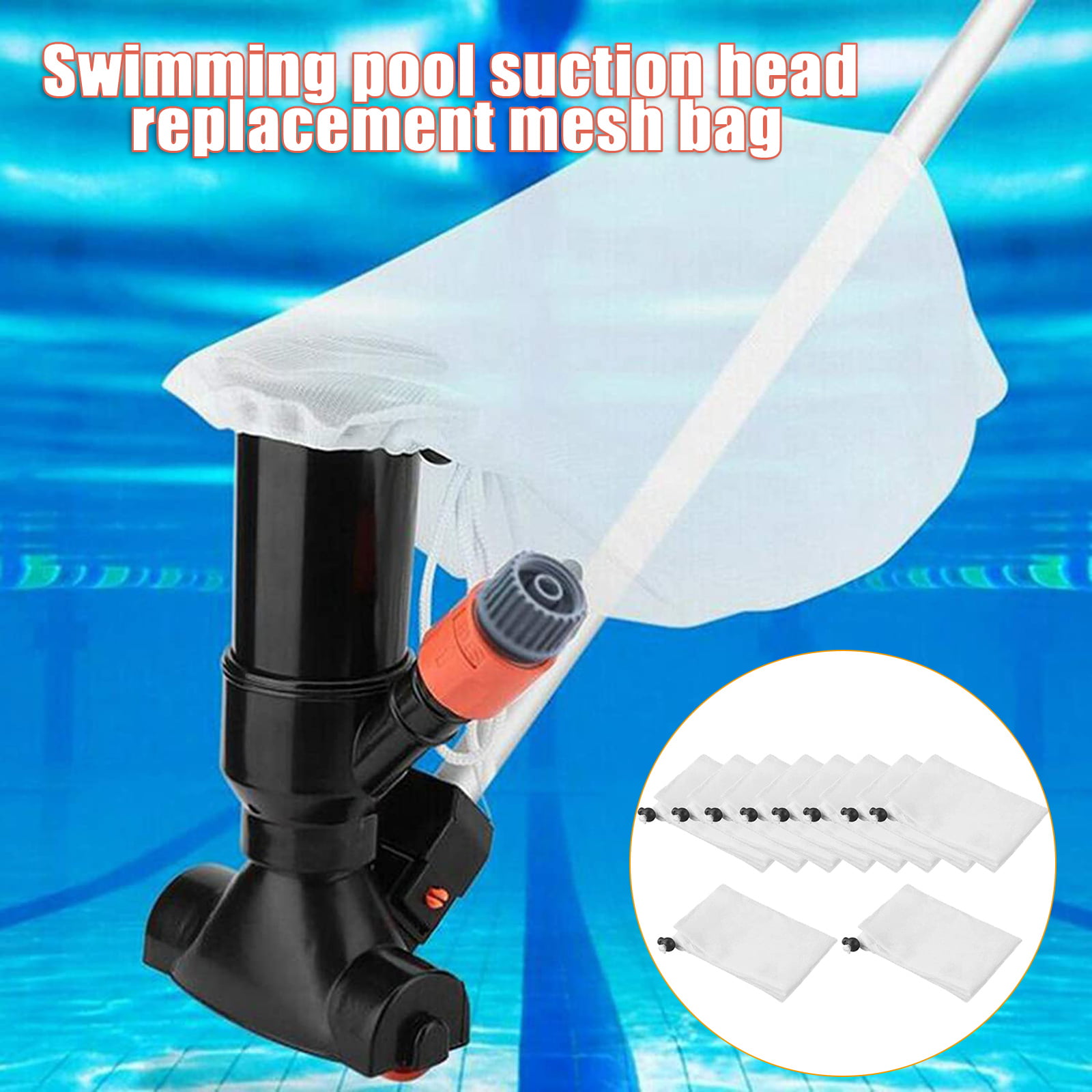 5ct Disposable Micro Filter Bag Replacement for Pool & Spa Vacuum Cleaner 