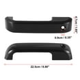 thumbnail image 2 of 1 Set Car Exterior Outside Door Handle Cover Decor Trim for Ford F-150 4DR Gloss Black, 2 of 7