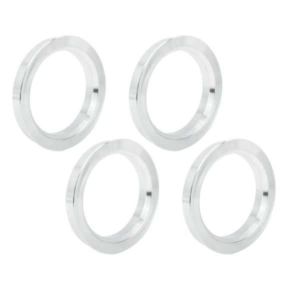 Unique Bargains 4pcs 73.1 mm to 56.1 mm Aluminium Alloy Car Hub Centric Rings Wheel Bore Spacer