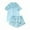 Light Blue, variant on XuJwPNcy Short Sleeve Pajamas Set for Women Lounge Pjs Shorts Button down Sleepwear with Pockets Summer 2 Piece Outfits