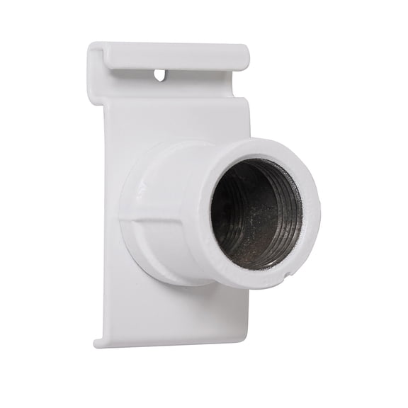 SSWBasics Boutique White Pipe Grid Bracket