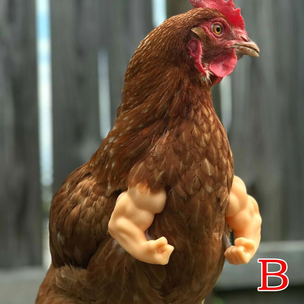 decoration Thumbs Up Chicken Details about   Arms For Chicken 3D Printed Fist Arms Meme 