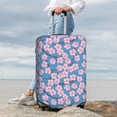 thumbnail image 4 of Uemuo Orchids Flowers Printed Washable Luggage Cover - Fashion Suitcase Protector Fits 18-32 Inch Luggage -Large, 4 of 9