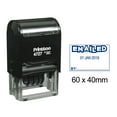thumbnail image 1 of Printtoo Self Inking Emailed Dater Stamp With Emailed By Text Date Rubber Stamp Office Stationery-Blue, 1 of 1