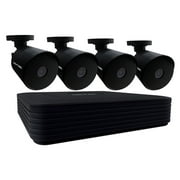 Night Owl Security Camera System CCTV, 8 Channel DVR with 1TB Hard Drive, 4 Wired 1080p HD Surveillance Bullet Cameras, Indoor Outdoor Cameras with Night Vision