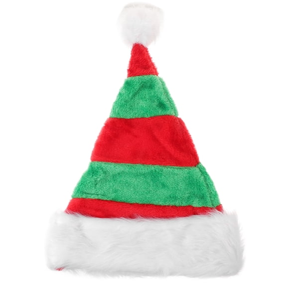 Houderco Multi Colored Striped Christmas Hat For Role Plays 1Pack 16.51x12.97in