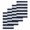 Navy Blue/Grey, variant on Navy Blue Grey Striped Kitchen Dish Towels for Drying Dishes Set of 2, Farmhouse Stripes Minimalist Waffle Weave Microfiber Hand Tea Bathroom Towels Quick Dry & Absorbent Towel 12x12