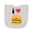 AC-Heather Grey, variant on Inktastic I Love Cheeseburgers Newborn Bib