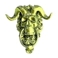 thumbnail image 2 of AZXY Ram Skull Door Knocker Halloween Decor, Indoor Outdoor Front Door Yard Halloween Party Decorations For Home Rustic Wall Hanging Porch Mantel Tiered Tray Skeleton Ornament Gift For Women, 2 of 6