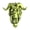 A, variant on B Small Resin Ram Skull Wall Decor 3D Printed Gothic Goat Head Ornament For Door Garden Halloween Party Home Accent
