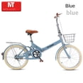 thumbnail image 1 of FJ Folding Bike Installation Free Super Lightweight Carrying 20 Inch Adult Work Shock Absorber Variable Speed Mountain Bike 2024, 1 of 5