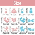 thumbnail image 2 of Boy or Girl Cupcake Toppers, Gender Reveal Baby Shower Party Decorations, Pink or Blue Baby Shower Cake Decorations, 24Pcs, 2 of 5
