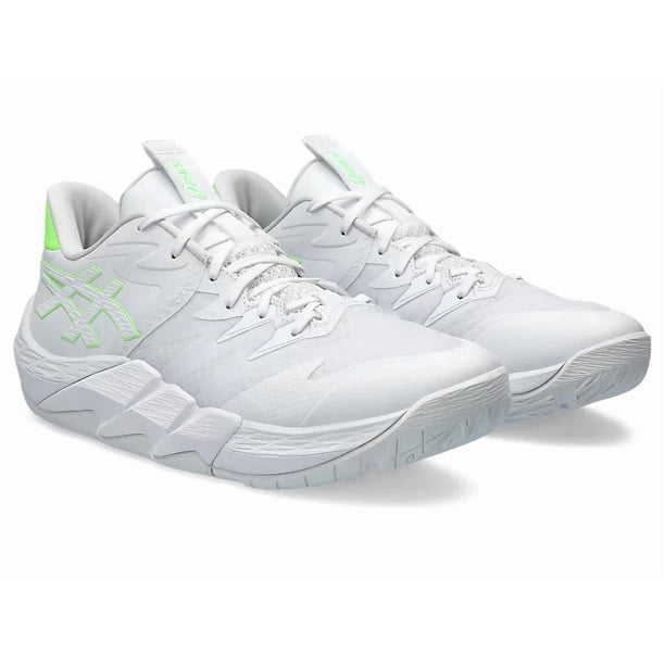ASICS UNPRE ARS LOW 2 1063A083 100 White Lime Burst Basketball Shoes