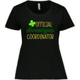 thumbnail image 3 of Inktastic Official Shenanigans Coordinator St. Patrick's Day Women's Plus Size T-Shirt, 3 of 5