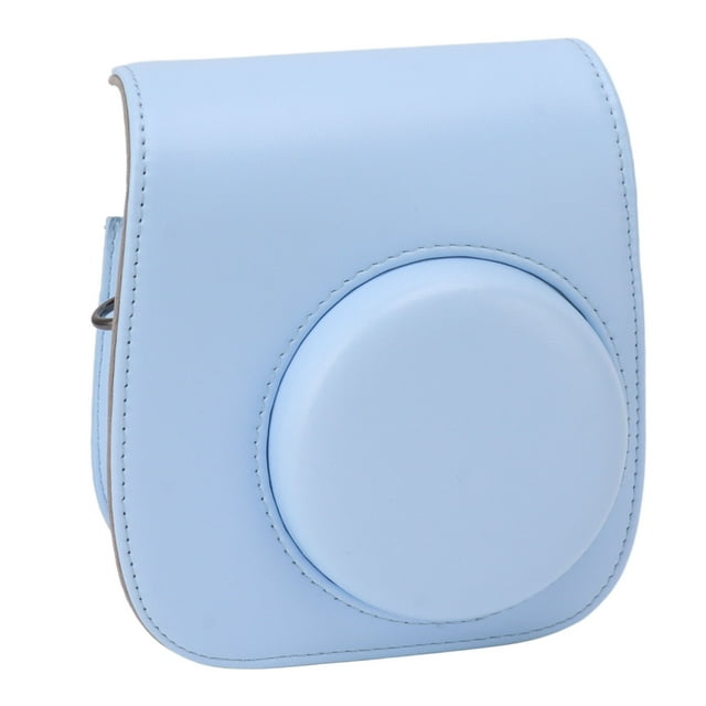 Bolsa de cuero de PU Bling Bling para cámara instantánea Funda protectora para Fujifilm mini 12 11