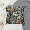 thumbnail image 2 of GOSMITH Tapestry Square Cushion Cover Golden Lily Pillow Cover Decor for Sofa, Chair, Couch, Bedroom, Living Room, Farmhouse Home Decor, 2 of 5