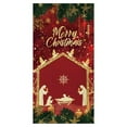 thumbnail image 4 of BOBOMOTI Nativity Christmas Door Cover, Jesus Holy Night Christmas Door Decorations for Front Door, Christmas Holiday Indoor Outdoor Home Decor, 4 of 5