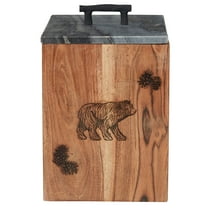 Park Designs Rustic Wood Canister - Large