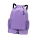 thumbnail image 4 of Mochila de baloncesto, bolsa de baloncesto, mochila deportiva plegable para gimnasio violeta, 4 of 8
