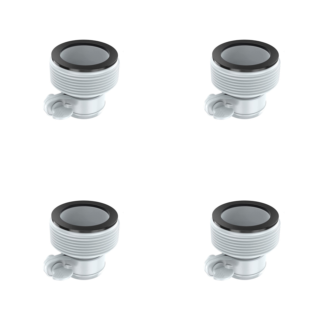 Adaptadores Bombas Piscina 1 25 Pulgadas A 5 Limpieza Conectores Manguera (1 Unidad)