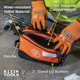 thumbnail image 2 of Bolsa para herramientas con cierre Klein Tools 55582 con compartimentos dobles, 2 of 9