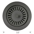 thumbnail image 5 of Blanco 240338 Decorative Metal Disposal Flange, Concrete Gray, 5 of 7