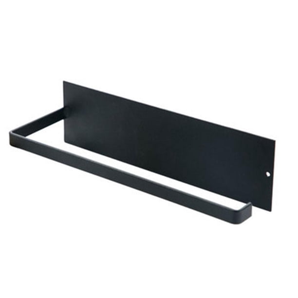 Ruifaya Portarrollos de papel higiénico de pared, Portarrollos de papel higiénico moderno, Portarrollos de papel higiénico negro/blanco, Portarrollos de papel higiénico negro mate, Portarrollos de p