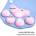 thumbnail image 3 of Cat's Paw Mouse Pad With Wrist Pad Soft Silicone Wrist Pads Ergonomic Cute Mouse Pad Design, 3 of 5