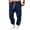 Navy, variant on Inleife Mens Fashion Casual Sports Pants Sweatpants Comfy Trousers Jogger Athletic Fit Work Long Pants