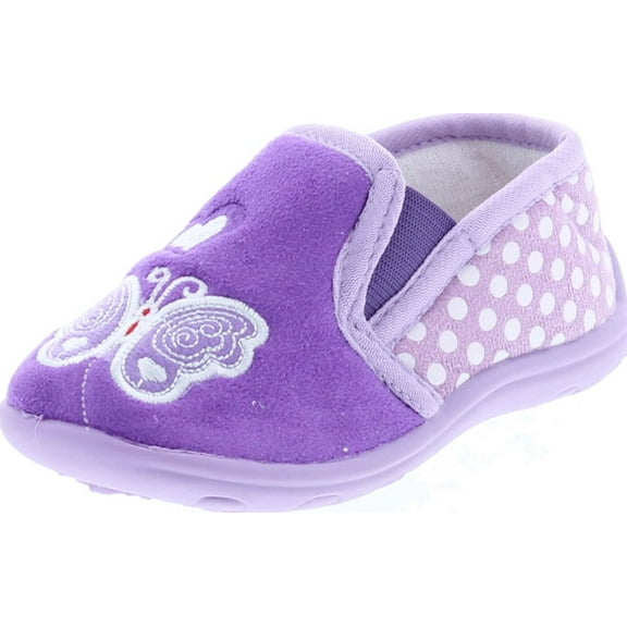 Static Footwear Girls Slip On Warm House Slippers