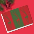 thumbnail image 4 of Three Reindeer Christmas Holiday Boxed Greeting Cards | 10 Pack Set (4x6), 4 of 7