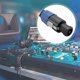 thumbnail image 5 of Paquete de 2 Cables Macho Speakon una 25 Pies, Cable Audio Profesional AWG Calibre 12 Altavoz para DJ con Bloqueo, 5 of 5