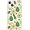Happy Avocados, variant on for iPhone 14 Case, Cute Floral Bee Pattern Pretty Flower Design Transparent Soft TPU Protective Clear Case 6.1 inch (Bumblebee Flowers)